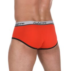 Мужские трусы брифы оранжевые DARKZONE DZN6118