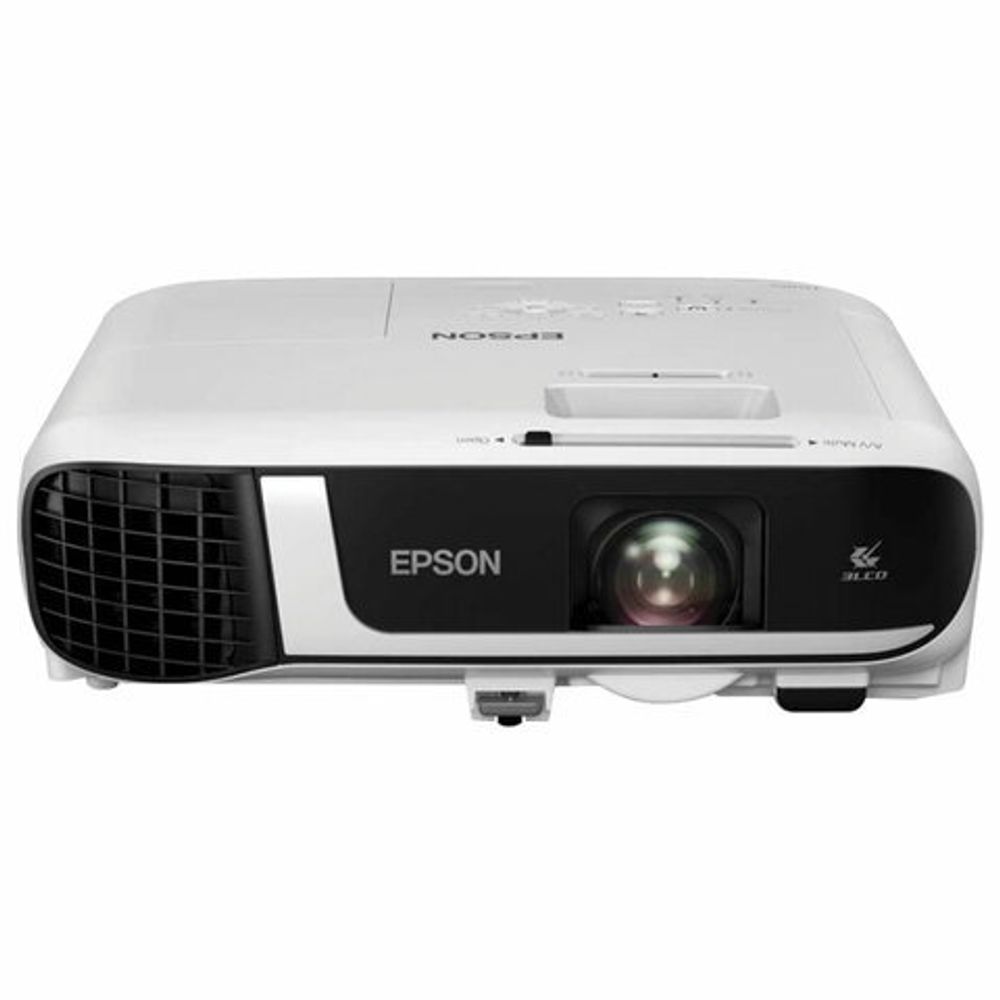 Проектор EPSON EB-FH52, LCD, 1280x1080, 16:9, 4000 лм, 16000:1, 3,1 кг, V11H978040