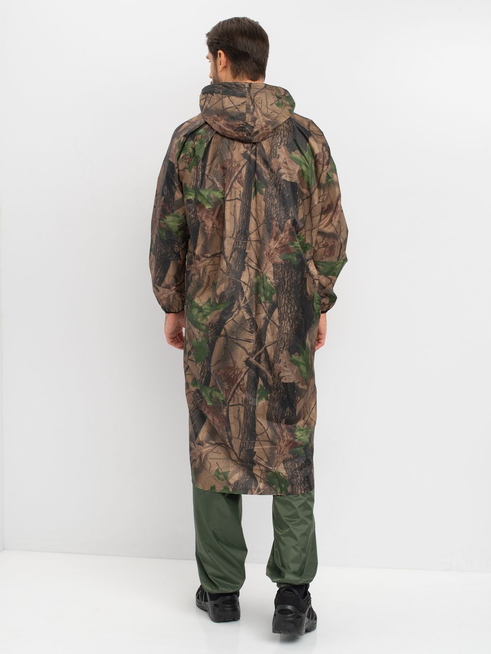 Плащ ВВЗ ткань Таффета PVC (20000мм) цвет Лес