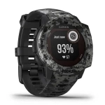 Спортивные наручные часы GARMIN INSTINCT Solar Camo Graphite, 010-02293-05