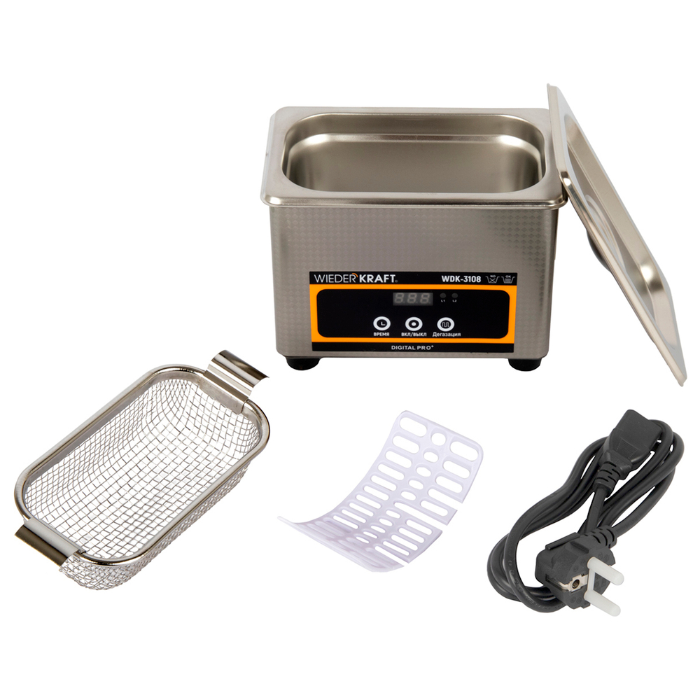 WDK-3108 Ультразвуковая мойка без подогрева, 0.8 л