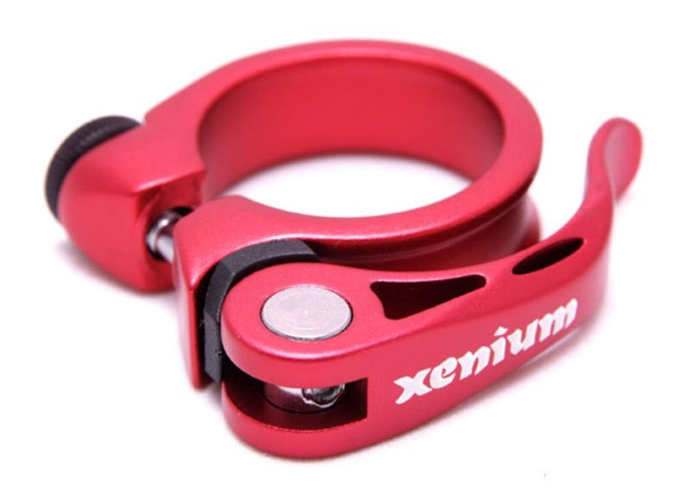 Зажим штыря 34.9мм Xenium XP-101 эксцентрик red