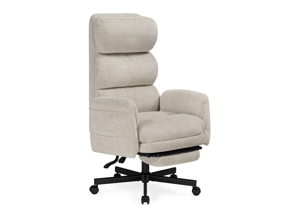 Офисное кресло Woodville Restore бежевый, черный