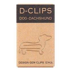 Midori D-Clips Dog-Dachshund 43345-006 - купить скрепки с доставкой по Москве, СПб и России