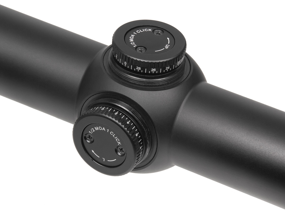 Прицел Gaut Quartz 1-4x24, сетка 65, без подсветки