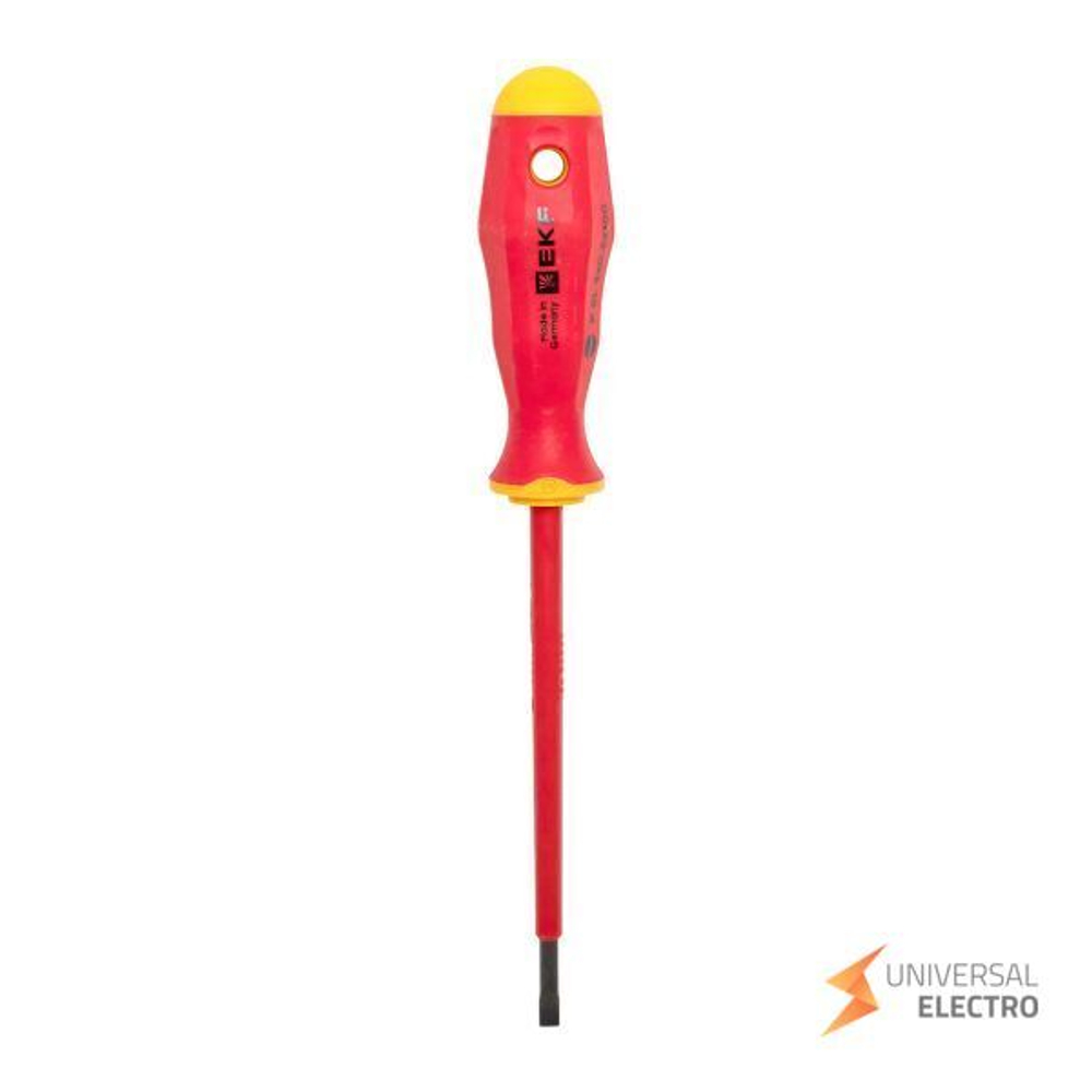 Отвертка Professional SL4х0,8 мм VDE 1000В EKF