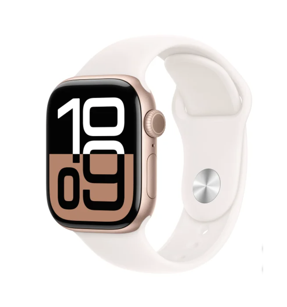 Apple Watch Series 10 (GPS) 42 мм спортивный ремешок