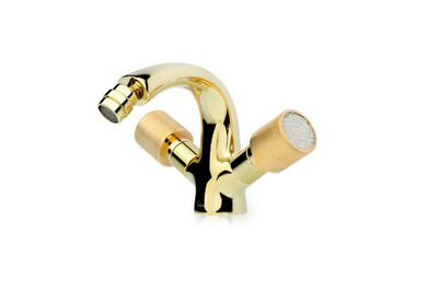 Смеситель для биде ROYAL CRYSTAL, золото_Комплект