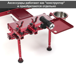 Рыболовный стул CAPTAIN Premier (стул + эксклюзивная сумка для перевозки и хранения)