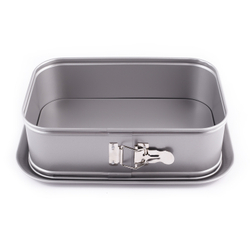 Форма для выпечки разъемная с широким поддоном Patisse Silver 28х18х9.3 см