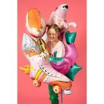 ПД Шар фигура "Роликовые коньки" 29"/74 см (БГ-35)