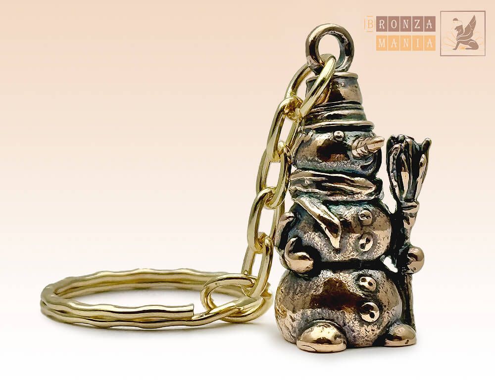 брелок Снеговик