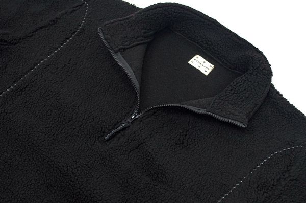 Толстовка Turbofleece halfzip черная - фото 2