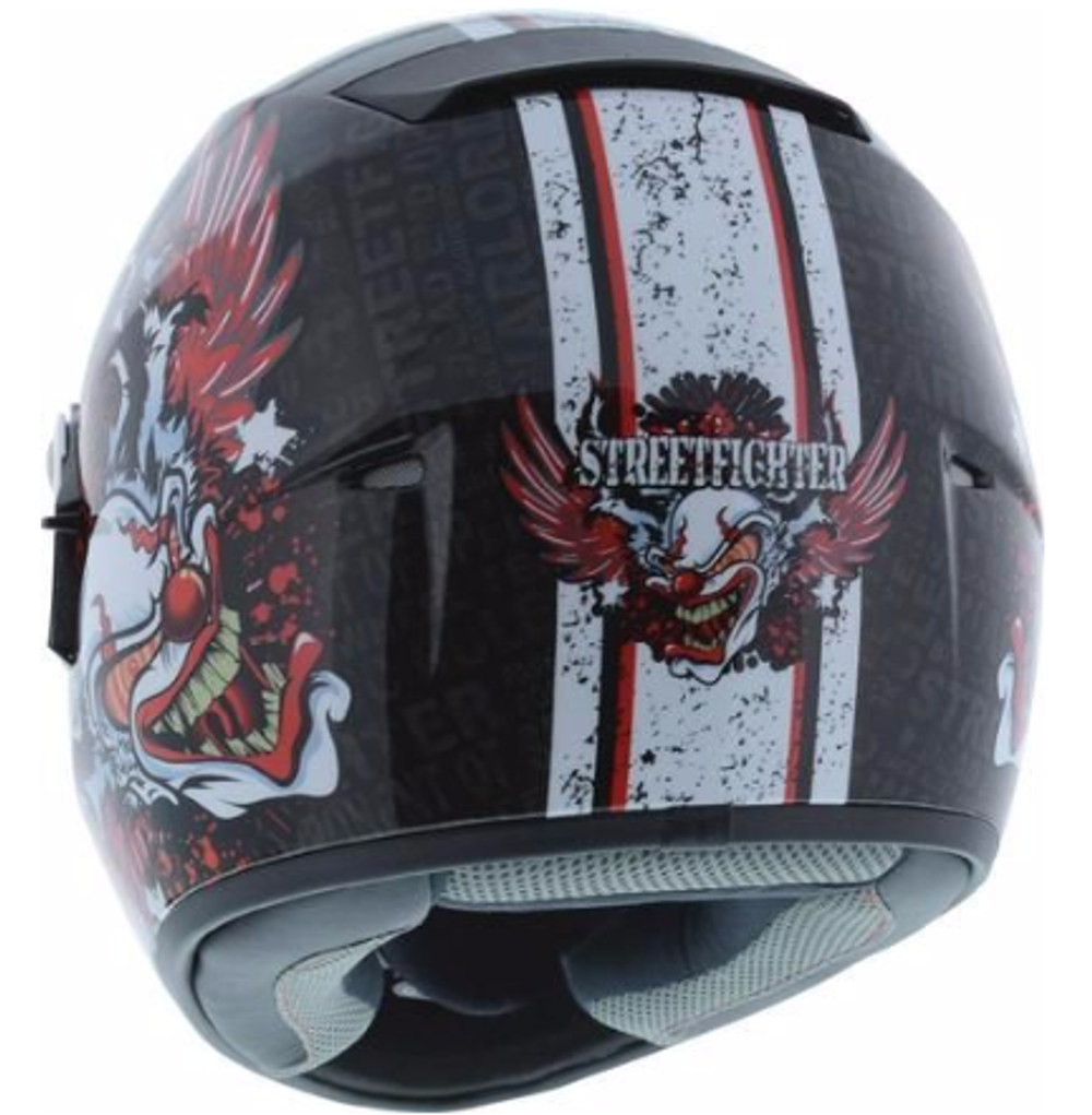 Мотошлем - STREETFIGHTER STAGE 2 CLOWN WINGS