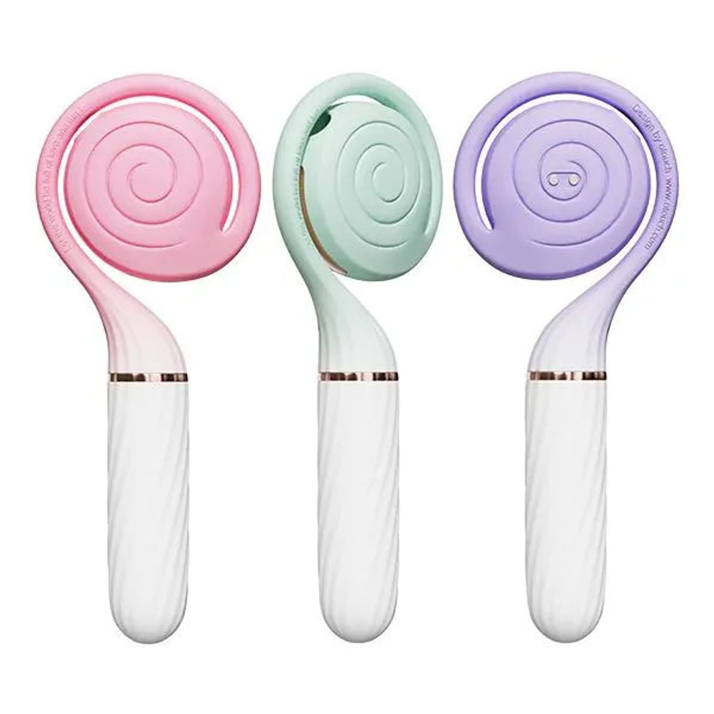 Мятный женский вибратор с вакуумной стимуляцией Otouch Lollipop Mint