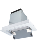 Кухонная вытяжка MACBI MC60TL 1200 м3/ч WHITE с пульт д/управления Белое стекло, полновстраиваемая