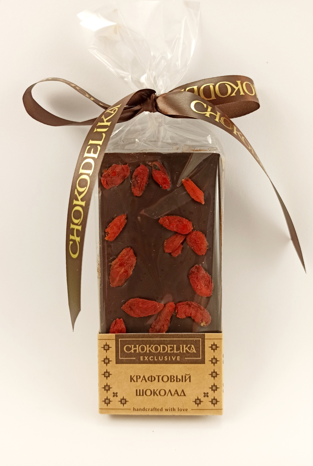 Шоколад горький "SUGAR FREE с ягодами годжи"