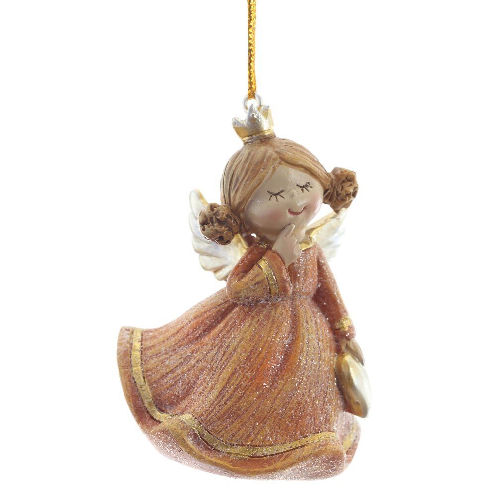GAEM Фигурка декоративная подвесная "Ангел", L5 W4,5 H7 см, 2в.