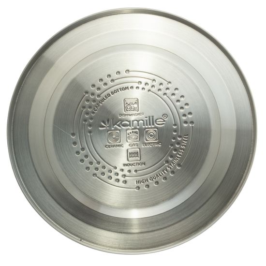 Чайник 3 л. из нержавеющей стали со свистком Kamille KM 0854