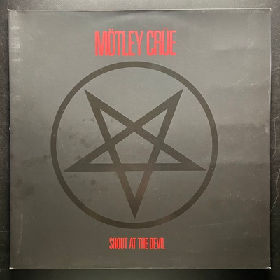 Motley Crüe ‎– Shout At The Devil (Европа 1983г.)