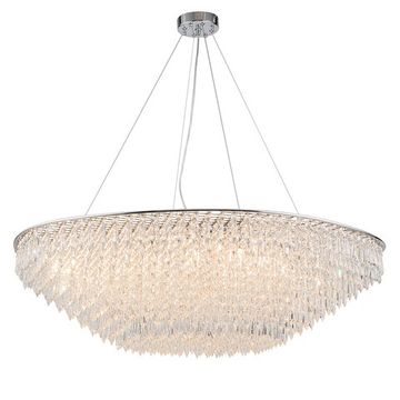 Люстра подвесная 16*G9 V000370 12028/16PL Chrome хром INTRIGO Indigo