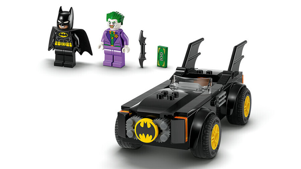 Конструктор LEGO DC Batman 76264 Погоня на Бэтмобиле: Бэтмен против Джокера