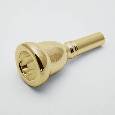 Мундштук для трубы 12C золотистый