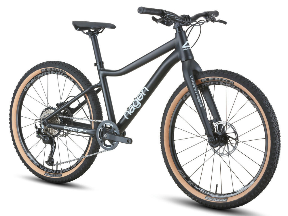 Подростковый велосипед Hagen Teen Pro 24 Carbon (2025)
