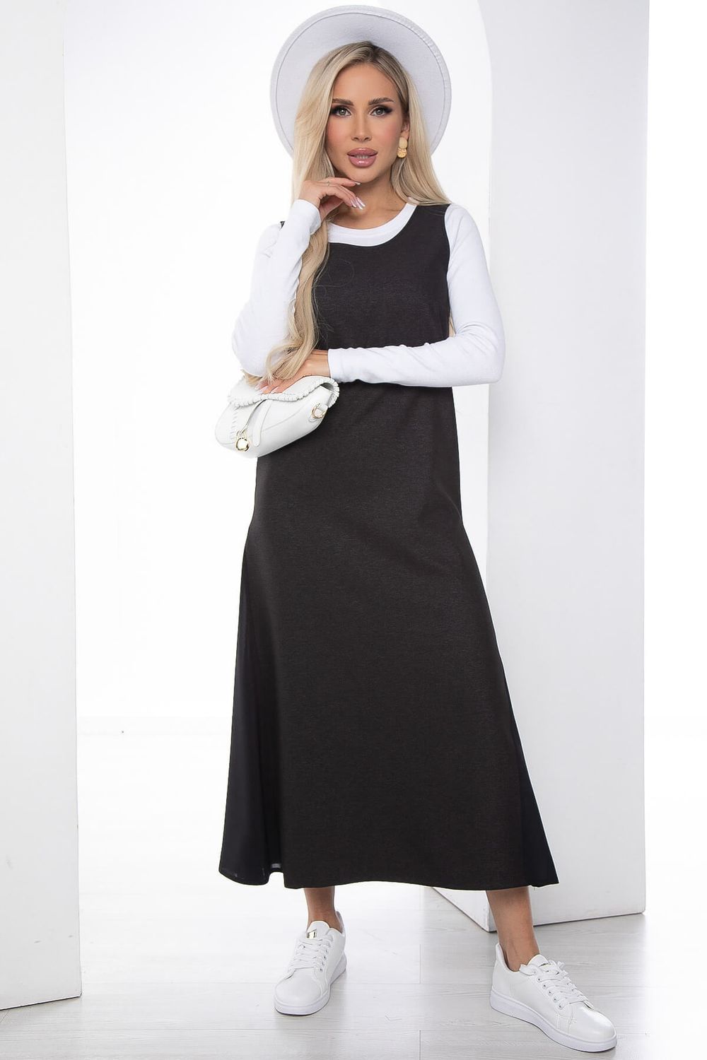 Сарафан "Новый сезон" (графит) П9031 LT Collection