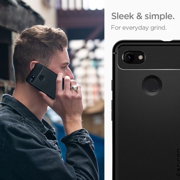 Чехол Spigen Rugged Armor для Google Pixel 3A XL (Black)