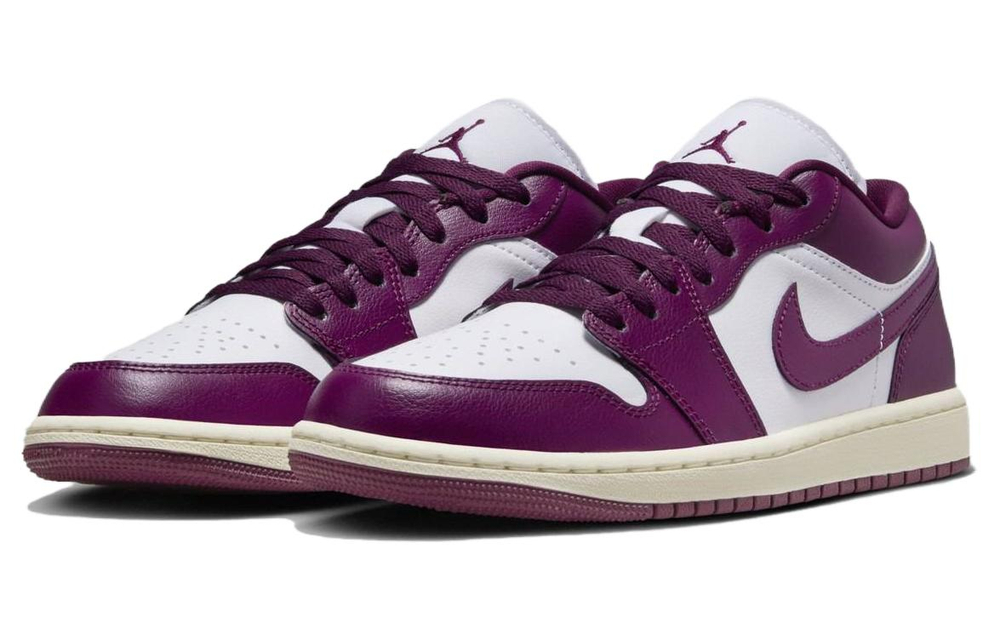 Jordan 1 Low Bordeaux Women's