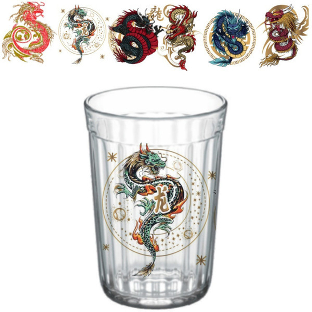 Стакан 250мл «Античный Китай» 6 видов
