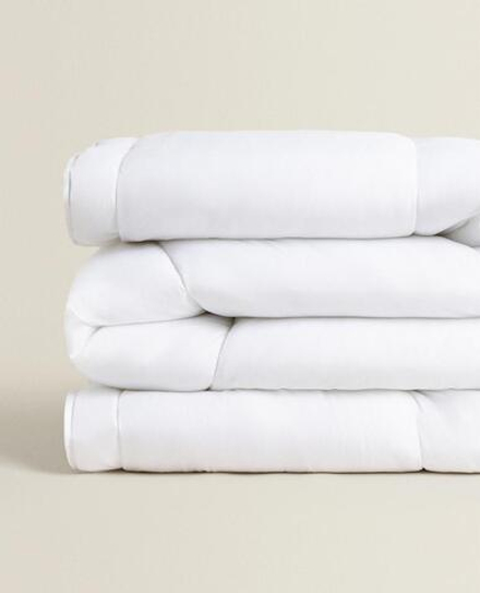 ZARA HOME ПУХОВОЕ ОДЕЯЛО, БЕЛЫЙ