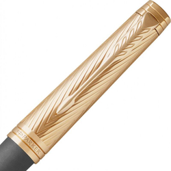 Ручка шариковая Parker Premier K567 Storm Grey GT 1931440