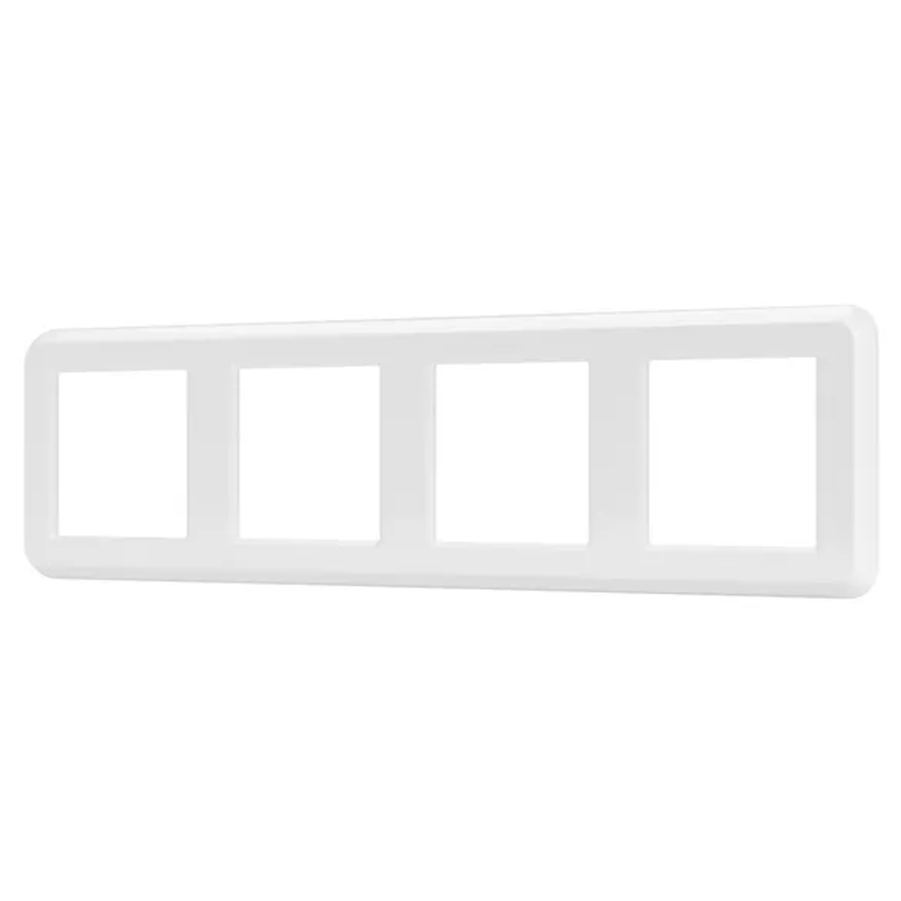 Рамка пластиковая FRM-VERSA-PL-4-WH (Arlight, -) 045187