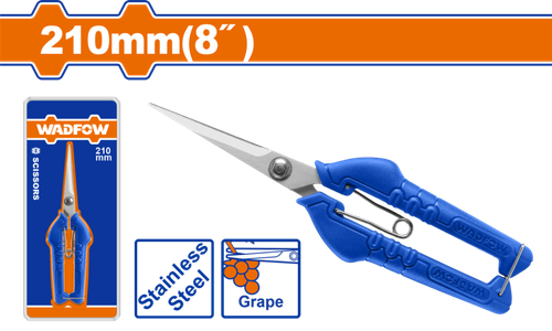 Ножницы для сбора винограда 210 мм (20/160) WADFOW WSX5608