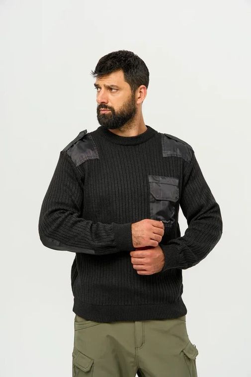 Тактический армейский Джемпер чёрный