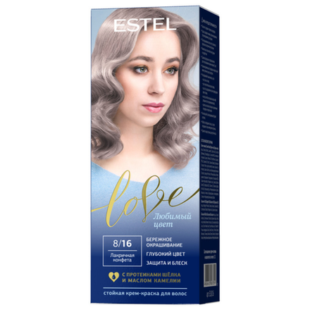 Краска для волос Estel Love лакричная конфета 8/16