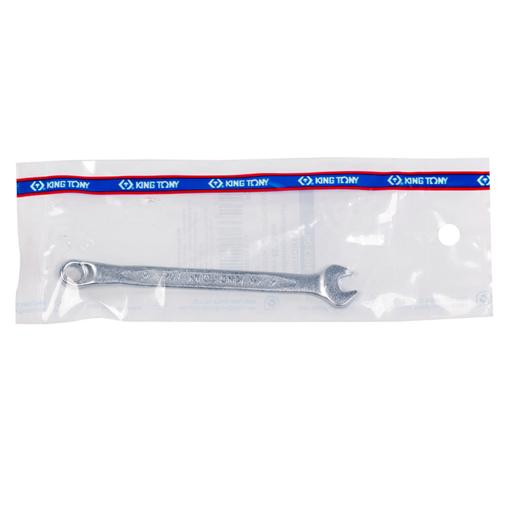 Ключ изогнутый комбинированный 6 мм KING TONY 1063-06