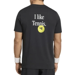 Мужская теннисная футболка Adidas Tennis Category Graphic - black/white
