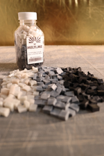 G4-Ash10 Микс колотой смальты 10х10 мм, 400 гр