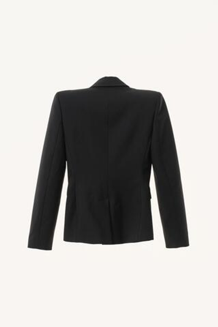 ZARA X WILLY CHAVARRIA ШЕРСТЯНОЙ БЛЕЙЗЕР, ЧЕРНЫЙ