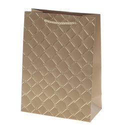 GAEM Пакет подарочный (бумага 210г/м2, блок микс 12шт), L18 W8,5 H24 см, 4в.