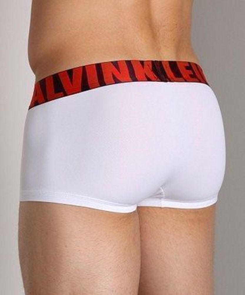 Мужские трусы боксеры Calvin Klein X Word Trunk White Red