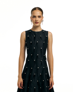 Платье Pavlova (Павлова) ШШ, с выш., черный