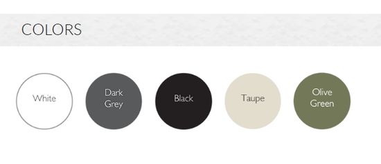 Стол пластиковый складной Sky Folding Table Ø60 темно-серый Siesta Contract Турция