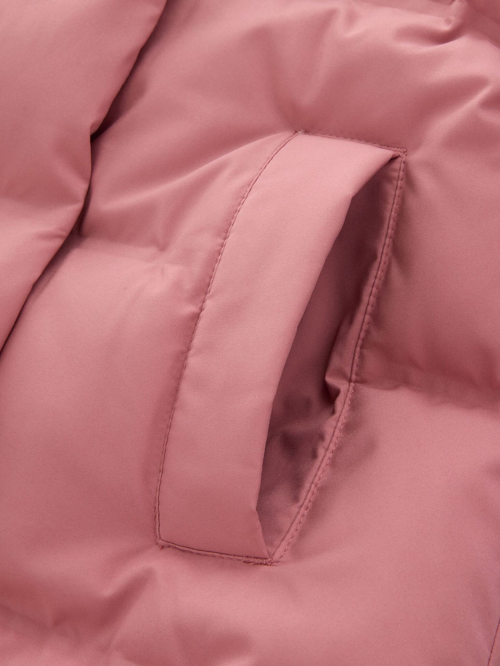 Куртка утепленная с капюшоном для девочки Next K79-846, Розовый