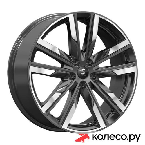 КР014 (20_EXEED VX) 8x20/5*108 D65.1 ET36 Diamond black Gris
