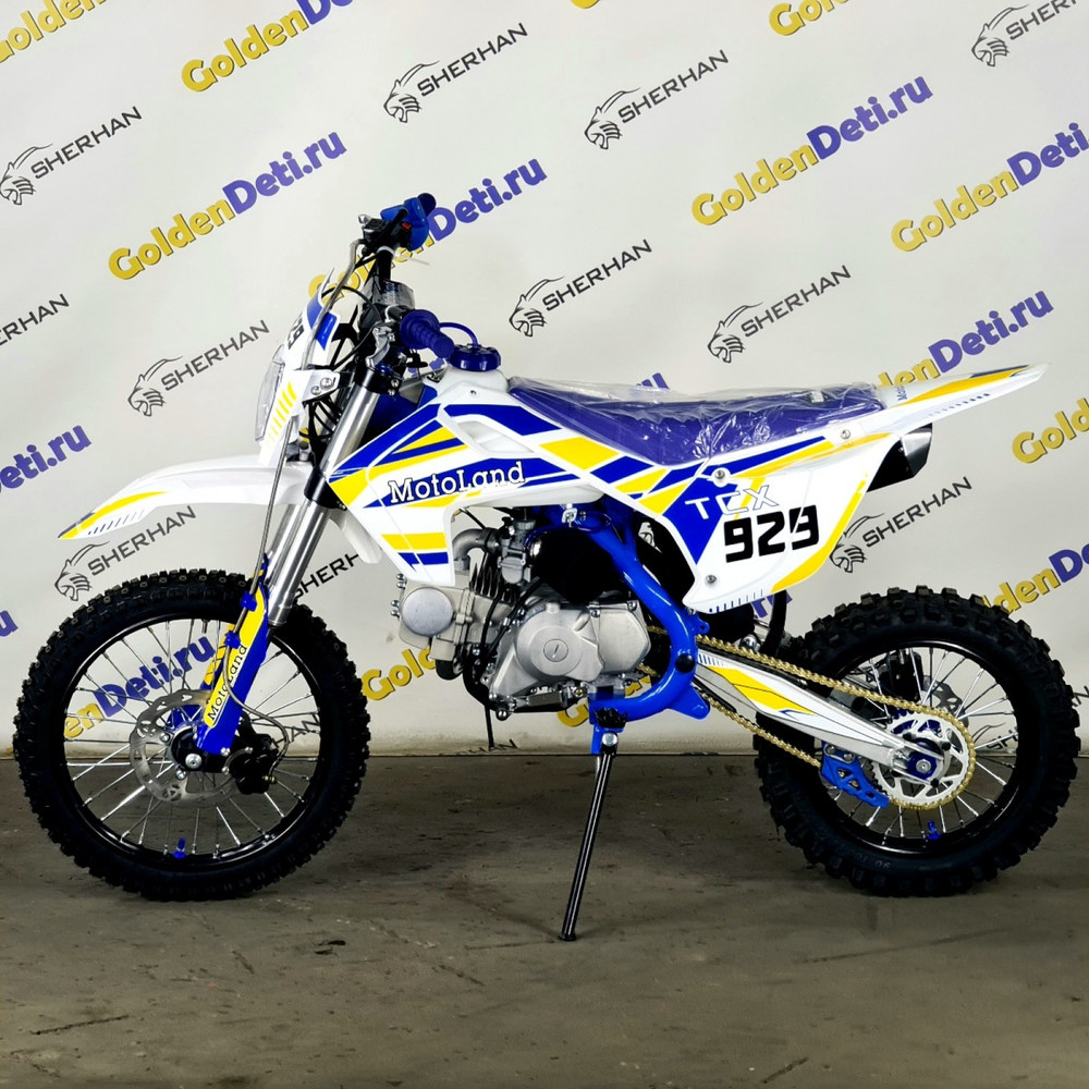 Питбайк Motoland TCX125 E (2020) Синий