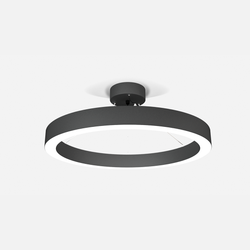 Светильник подвесной кольцо AltoLight Aura D600, потолочная чаша в комплекте